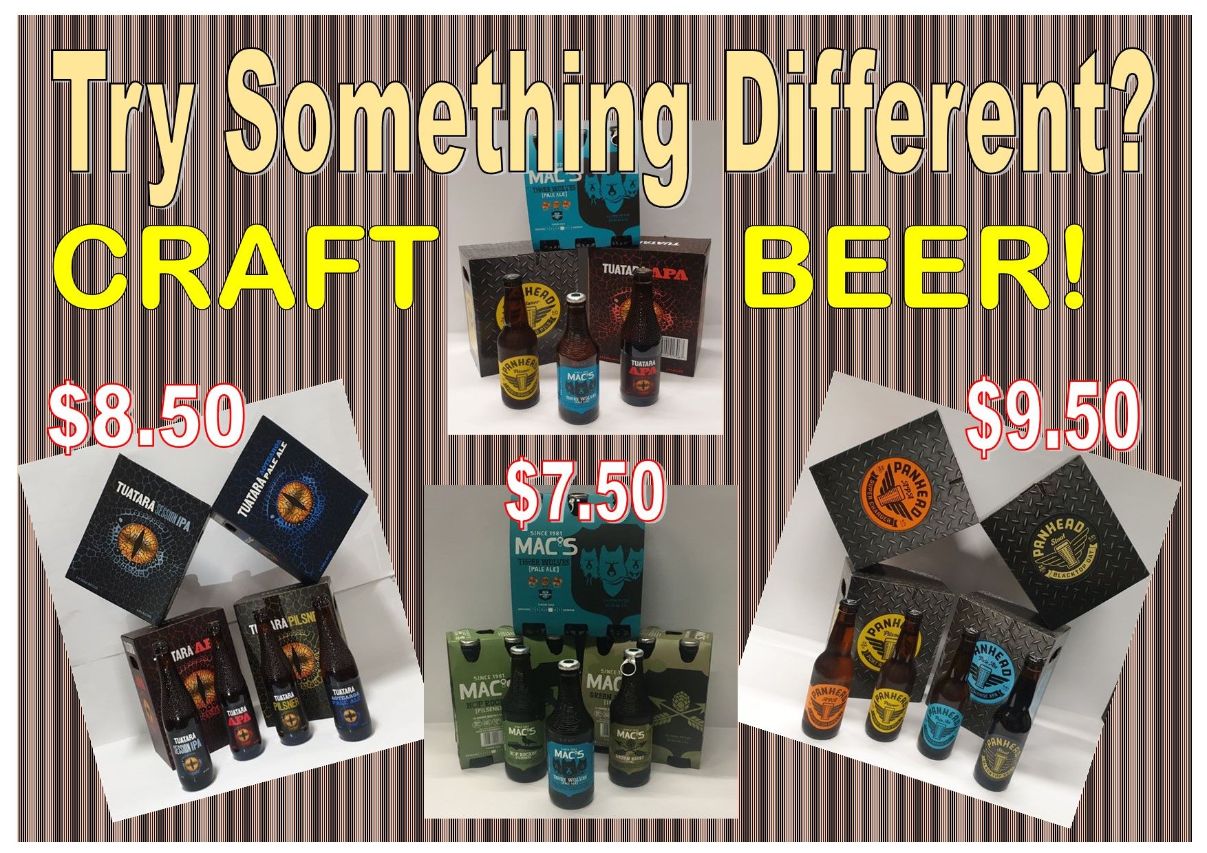 Craft Beer Promo Aug 2020